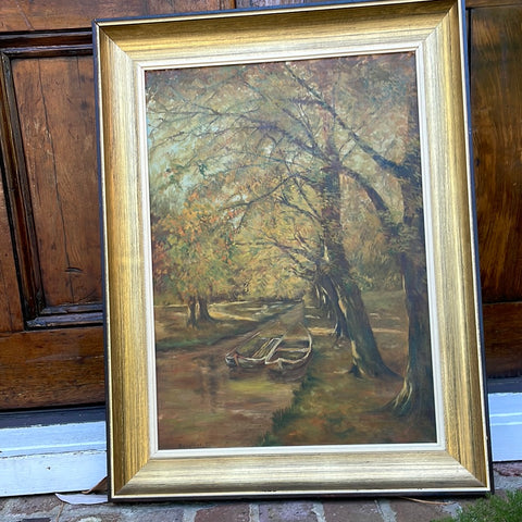 oil on canvas, autumn