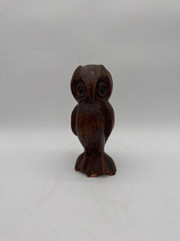 Hand carved owl