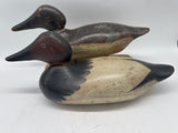 Pair Mason canvasbacks