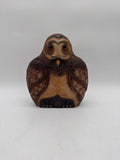 Hand carved owl