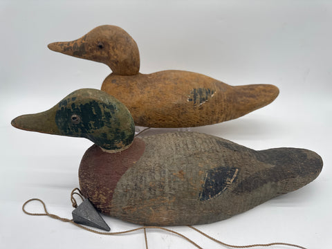 Mallard pair by the Hudson Decoy Company