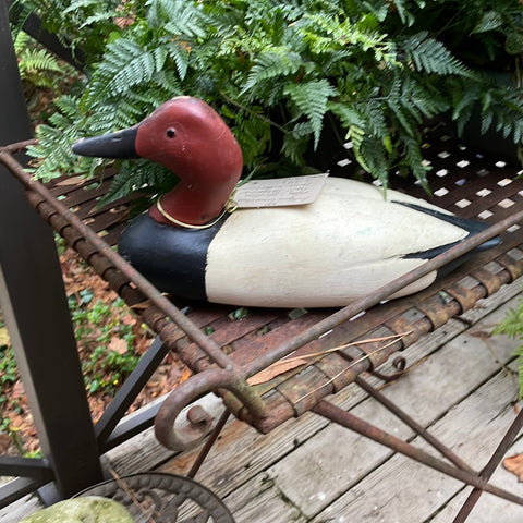 old working california canvasback