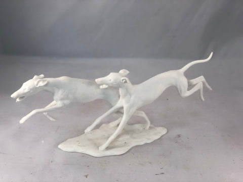 Porcelain greyhounds